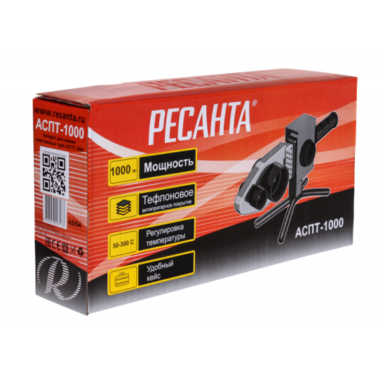 Аппарат для сварки ПВХ труб РЕСАНТА АСПТ-1000