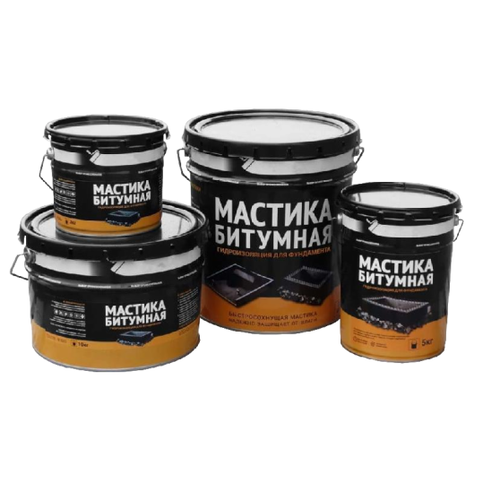 Мастика битумная изоляционная (фасовка 16 литров)