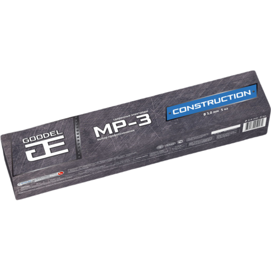 Электроды сварочные МР-3 д3х350 мм (Э 46) CONSTRUCTION (5,0 кг)