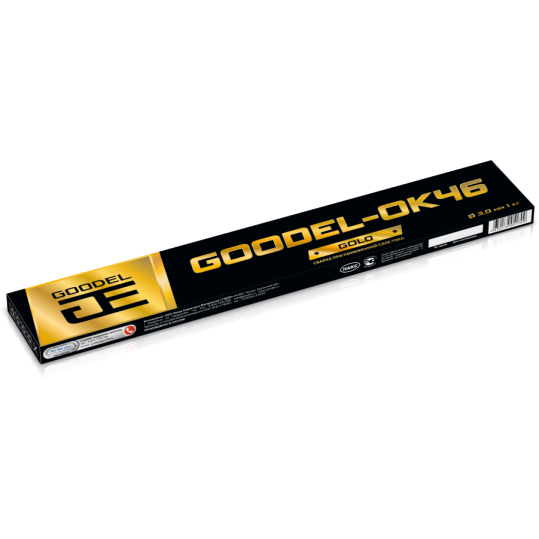 Электроды сварочные GOODEL ОК-46 Gold 3*350 мм (1,0 кг)