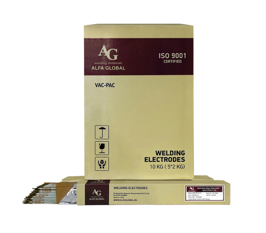 Электроды AG E 7018-1 H4 R d=4,0*350 5,0 кг