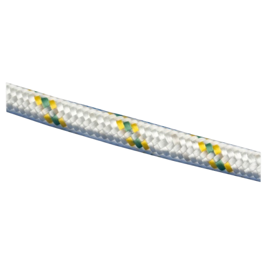 Фал плетёный капроновый с сердечником, 12 мм, L 100 м, 24-прядный, Россия