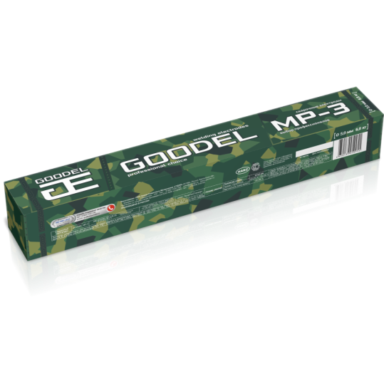 Электроды сварочные GOODEL МР-3 5*450 (6,8 кг)