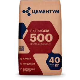 ЦЕМ II/А-И 42.5Н/ExtraCEM500 40кг пал