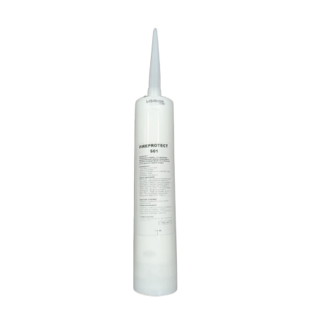 Герметик акриловый противопожарный терморасширяющийся FIREPROTECT 501 белый 600мл